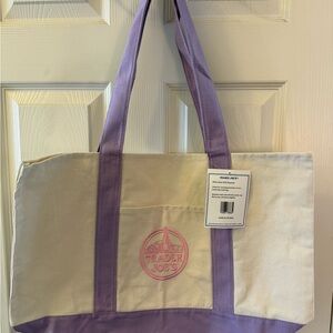 Trader Joe’s LIMITED Large Lavender Tote